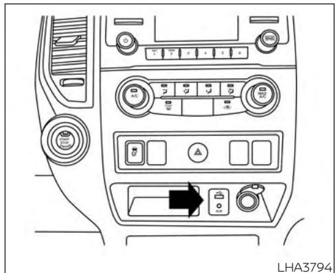 NISSAN Titan 2018 - Bouton TUNE/FOLDER (syntonisation-dossier) (selon l'opération) - 1