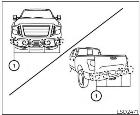 NISSAN Titan 2018 - AVERTISSEMENT - 1