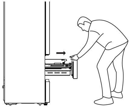 BEKO B3RGNE544ZXP - Tiroirs du concélateur - 2
