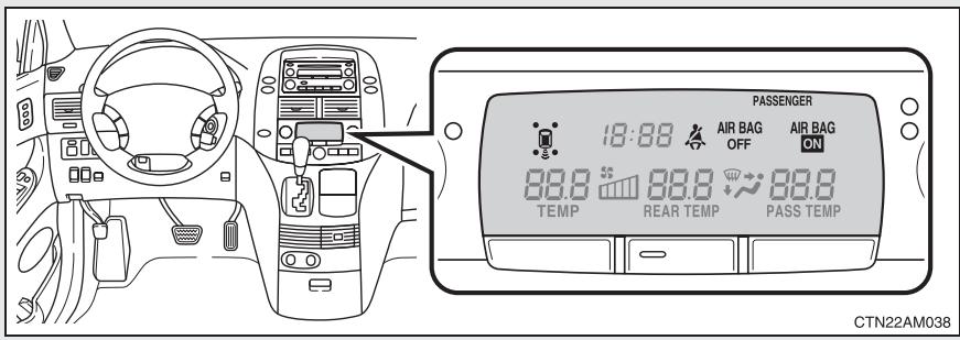 TOYOTA Sienna (22010) - ▶ Instrumentation de type autre qu'Optitron - 2