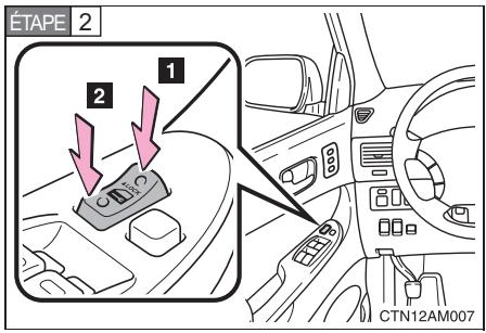 TOYOTA Sienna (22010) - ■ Réglage et annulation des fonctions - 1
