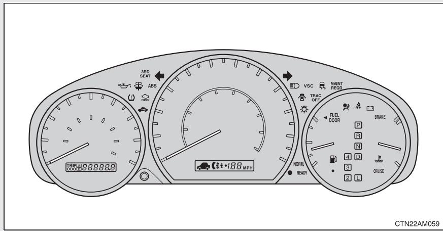 TOYOTA Sienna (22010) - ▶ Instrumentation Optitron - 1