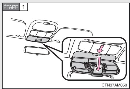 TOYOTA Sienna (22010) - Boîtier pour commande d'ouverture de la porte de garage (sur modèles équipés) - 1