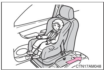 TOYOTA Sienna (22010) - En cas d'installation d'un siège de sécurité enfant - 2