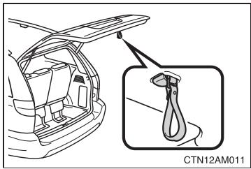 TOYOTA Sienna (22010) - Sangle du hayon - 1