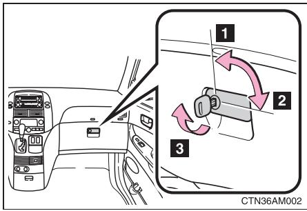 TOYOTA Sienna (22010) - Boîte à gants - 1