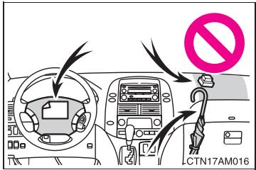 TOYOTA Sienna (22010) - ■ Précautions à observer avec les sacs de sécurité gonflables SRS - 1