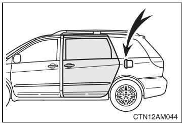TOYOTA Sienna (22010) - Sécurité enfants des portes coulissantes - 2