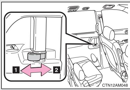 TOYOTA Sienna (22010) - Boutons de verrouillage intérieur - 1