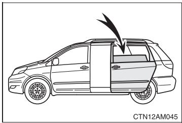 TOYOTA Sienna (22010) - Sécurité enfants des portes coulissantes - 3
