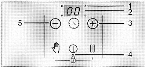 BEKO HII64206F2MT - Écran de la minuterie - 2