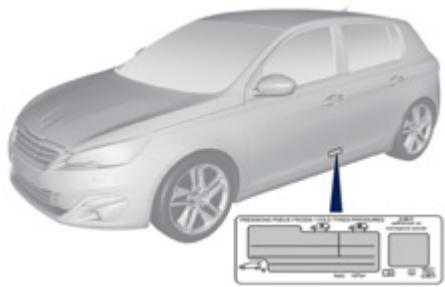 PEUGEOT 308 2 2016 - i Après un changement de roue - 1