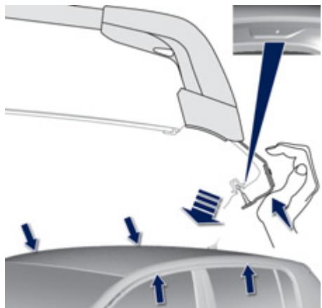 PEUGEOT 308 2 2016 - Pose des barres de toit - 1