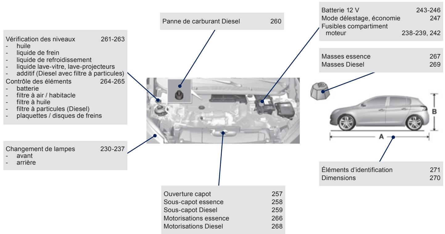 PEUGEOT 308 2 2016 - Entretien - Caractéristiques - 1