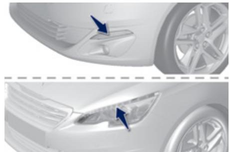 PEUGEOT 308 2 2017 - Projecteurs antibrouillard (H11) - 1