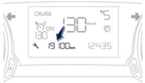 CRUISE ON 130 km/h 130 19 100km 5 1243.5