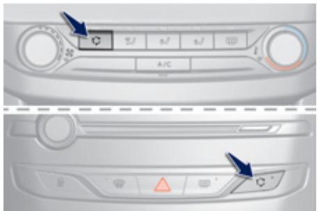PEUGEOT 308 2 2017 - Entrée d'air / Recirculation d'air - 1