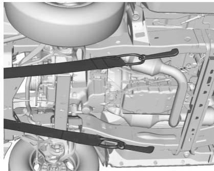 GMC Savana (2020) - Points de fixation avant - 1