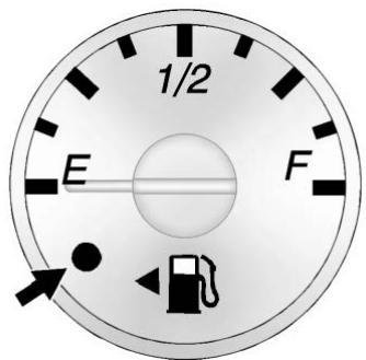 GMC Savana (2020) - Témoin de bas niveau de carburant - 1