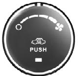 DODGE Avenger 2 (2012) - Commande du ventilateur - 1