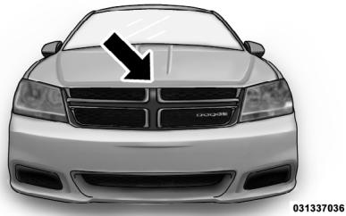 DODGE Avenger 2 (2012) - POUR OUVRIR ET FERMER LE CAPOT - 2