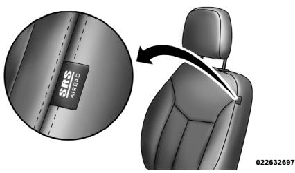 DODGE Avenger 2 (2012) - Sacs gonflables lateraux montés dans les sièges - 1