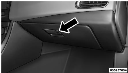 DODGE Avenger 2 (2012) - Compartment de rangement de la boite à gants - 1
