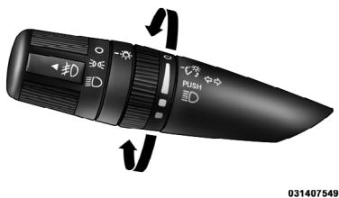 DODGE Avenger 2 (2012) - Rheostat du tableau de bord - 1