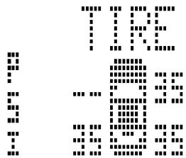 DODGE Avenger 2 (2012) - Avertissement de vérification du système de surveillance de la pression des pneus - 1