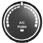 DODGE Avenger 2 (2012) - Commande de température - 1