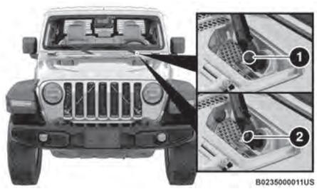 JEEP Wrangler (2024) - RELEVAGE DU PARE-BRISE - 2