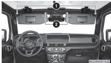 JEEP Wrangler (2024) - RELEVAGE DU PARE-BRISE - 1
