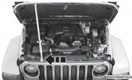JEEP Wrangler (2024) - OUVERTURE DU CAPOT - 3