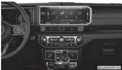 JEEP Wrangler (2024) - DESCRIPTION ET FONCTIONS DES COMMANDES DE CHAUFFAGE-CLIMATISATION AUTOMATIQUES - 1