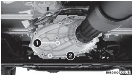 JEEP Wrangler (2024) - Vérifications de niveau de liquide - 1