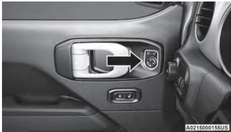 JEEP Wrangler (2024) - RETROVISEURS MOTORISÉS — SELON L'ÉQUIPEMENT - 1