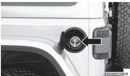 JEEP Wrangler (2024) - BOUCHON DE REMPLISSAGE DE CARBURANT - 2