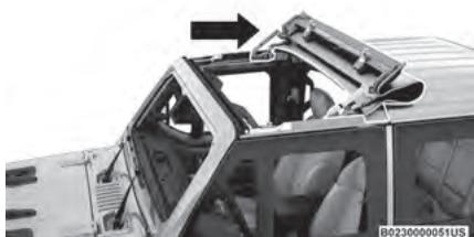 JEEP Wrangler (2024) - Pour ouvrir le toit Sunrider® - 2
