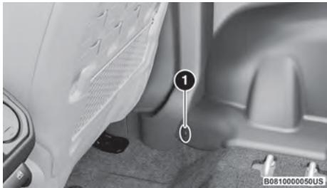 JEEP Wrangler (2024) - Tapis arrière (modèles deux portes) : - 1