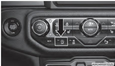 JEEP Wrangler (2024) - METTRE HORS FONCTION   MANUELLEMENT LE SYSTÉME   D'ARRÊT/DéMARRAGE - 1