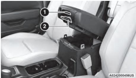 JEEP Wrangler (2024) - Boite a gants - 2