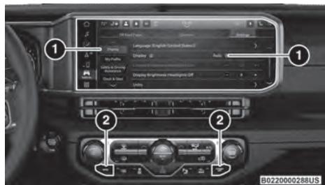 JEEP Wrangler (2024) - FONCTIONS PROGRAMMABLES PAR L'UTILISATEUR - 1