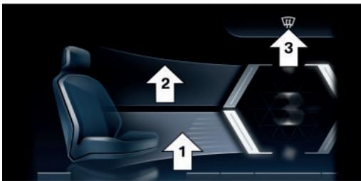 BMW Série 4 Gran Coupé (2024) - Réglage de la répartition d'air - 3