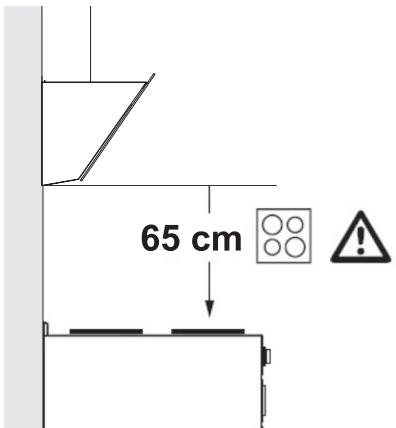 BEKO HNS61212WH - Position de l'appareil - 1