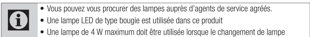 BEKO HNS61212XH - Remplacement des lampes - 2