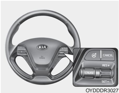 KIA Forte (2012-2016) - Commutateur de régulateur de vitesse - 1