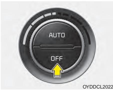 KIA Forte (2012-2016) - Mode éteint (OFF) - 1