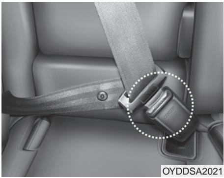 KIA Forte (2012-2016) - Boucler sa ceinture: - 1