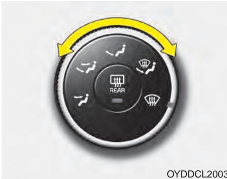 KIA Forte (2012-2016) - Sélection du mode - 1