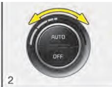 KIA Forte (2012-2016) - Dégivrage de la face interieure du pare-brise - 2